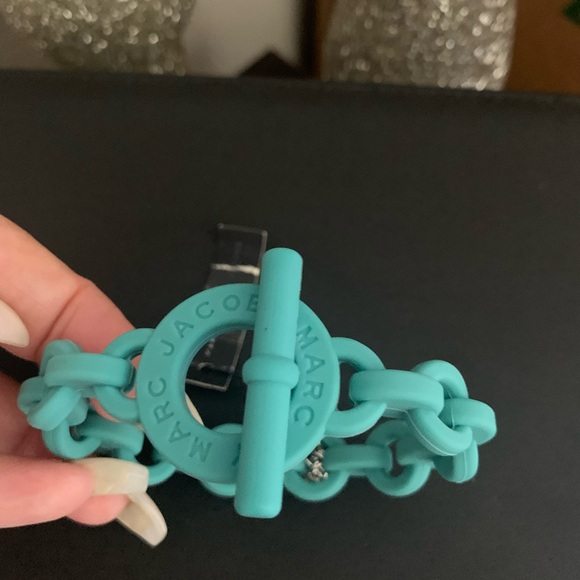 Turquoise Chain Bracelet with Charm - Picture 3 of 8